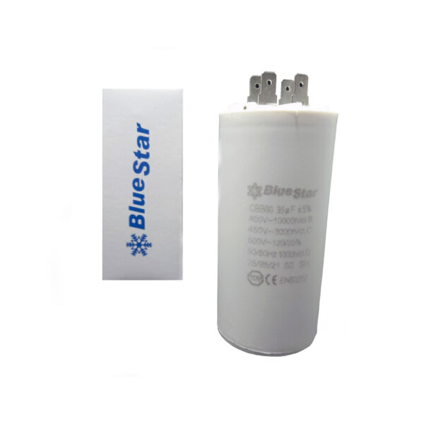 Capacitor 40MFx450V-"BlueStar"
