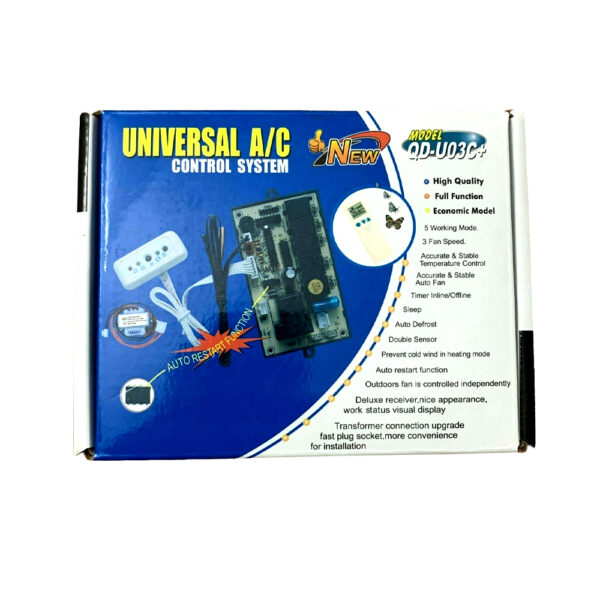 Plaqueta Univ. A/A QD-U03C+ Display 220v (Relay)