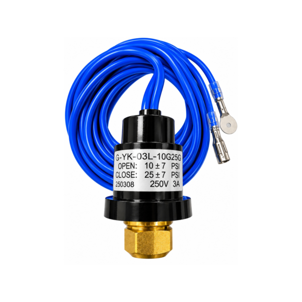 Pres.Enc. MG YK-03L-10G25G Baja O:10-C:25 Psig -1/4"H